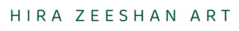 hira zeeshan art logo